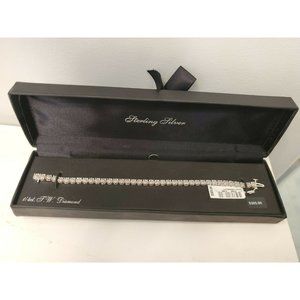 Diamond Tennis Bracelet 1/4ctw Beautiful Diamonds New in box with tags attached